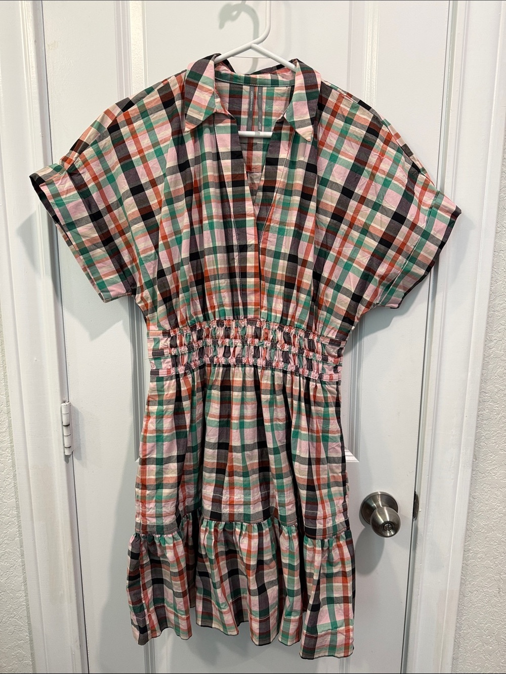 Anthropologie - The Somerset Plaid Mini Dress - Picture 7 of 13